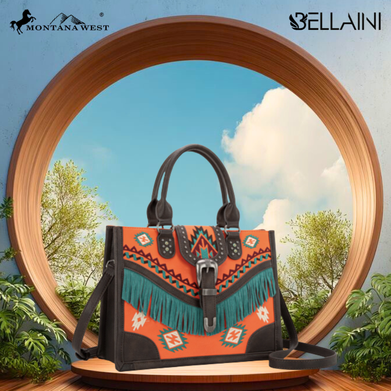Bella Rach- Cartera estilo texano