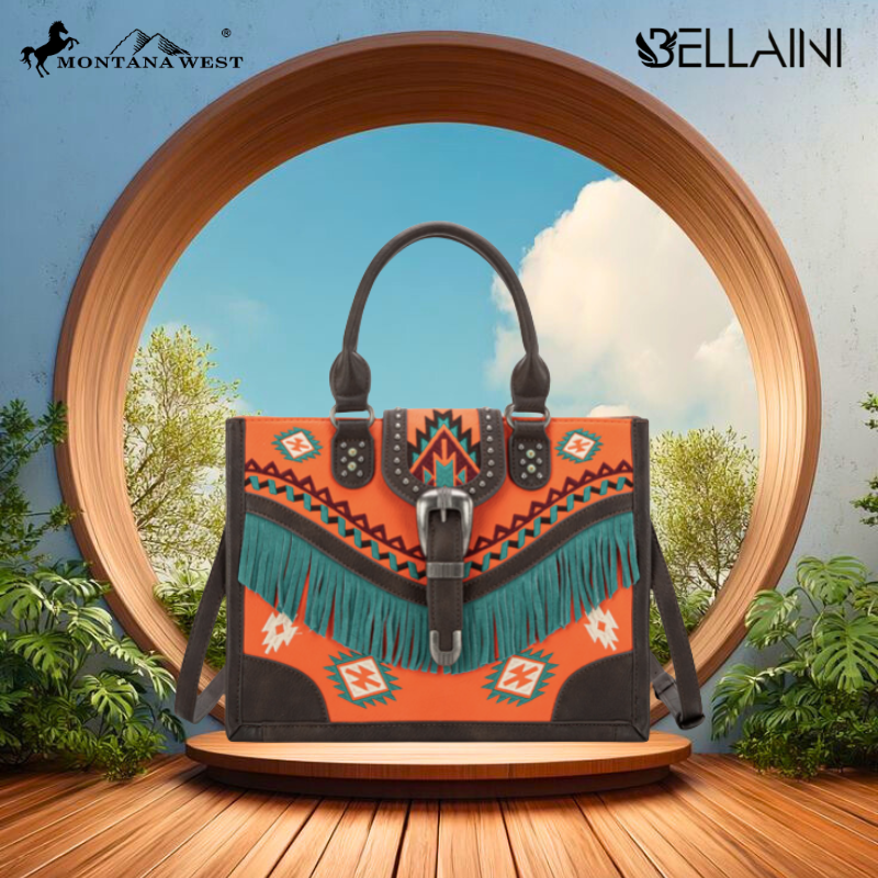 Bella Rach- Cartera estilo texano