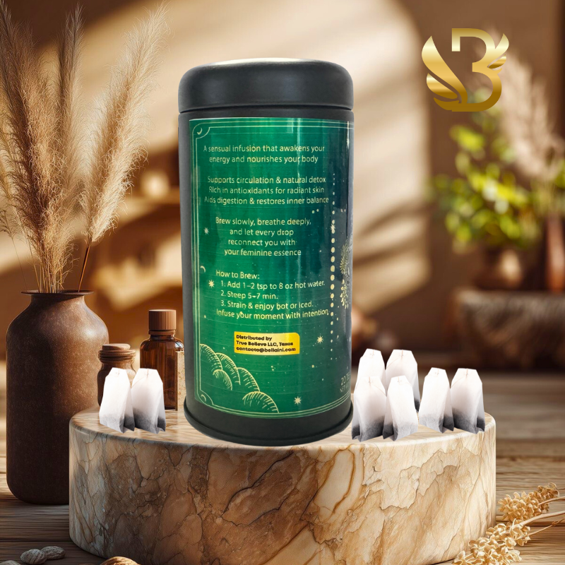 Soul Flow- Hibiscus & Fruit Herbal Tea Blend / Turmeric Chai