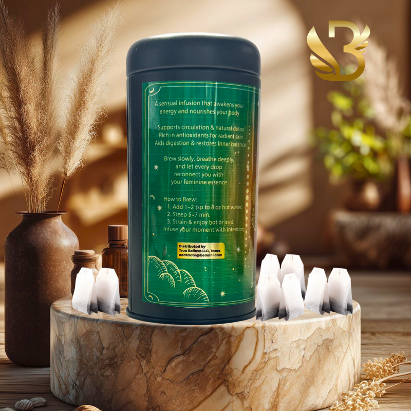 Soul Flow- Hibiscus & Fruit Herbal Tea Blend / Turmeric Chai