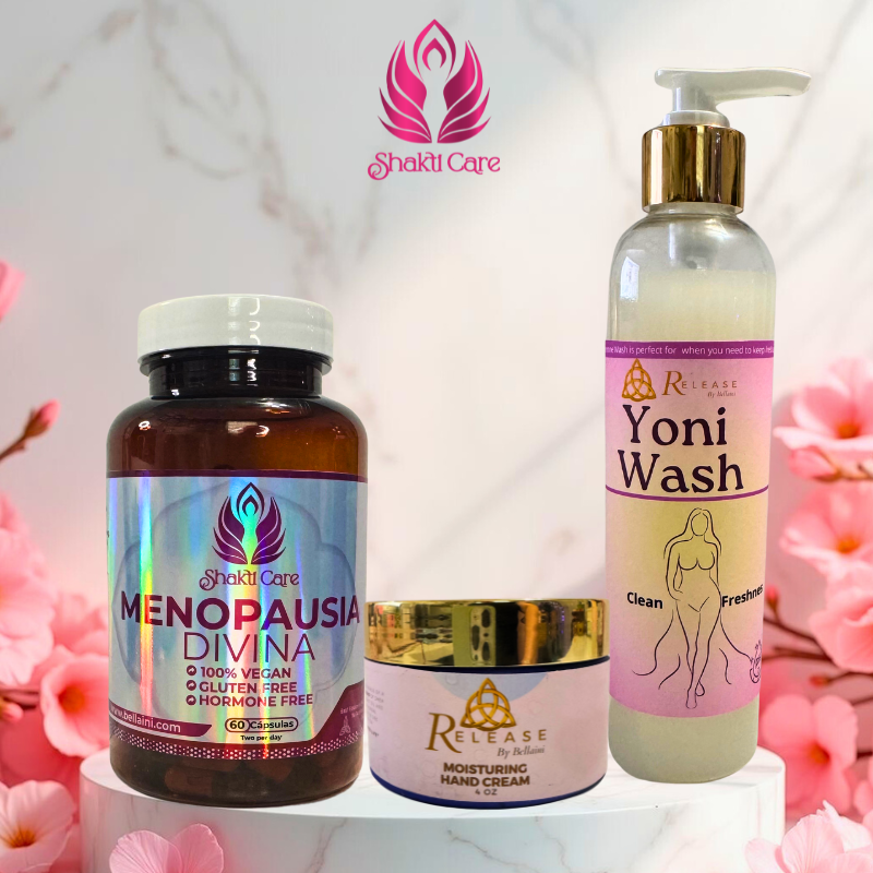 Trio Menopausia- Crema para lolas y manos-Yoni Wash