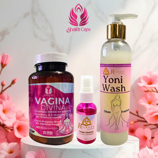 Trio Vagina Divina, Yoni Wash y Yoni Fresh