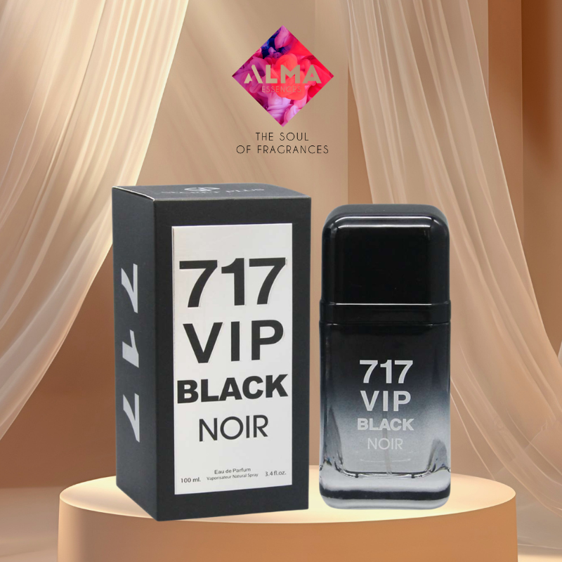 717 VIP Black Noir Men Cologne Eau De Parfum
